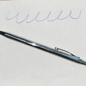 Silver Cross Ballpoint Pen. Nice!